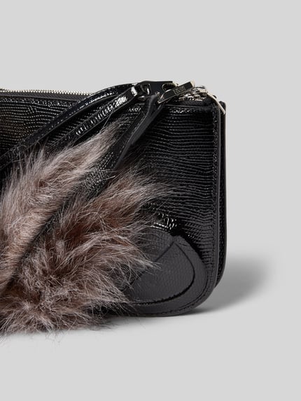 Diesel Shoulder Bag mit Logo-Detail Black 3