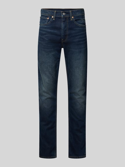 Levi's® Slim tapered fit jeans, model '515 Slim Taper' Donkerblauw - 2