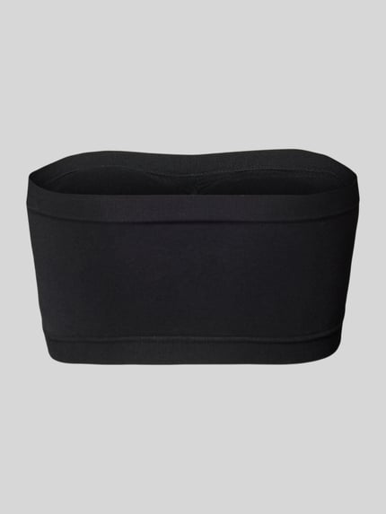 MAGIC Bodyfashion Top bandażowy w jednolitym kolorze Czarny 3