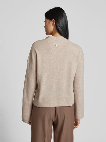 Marc Cain Strickpullover aus reinem Kaschmir Kitt 5