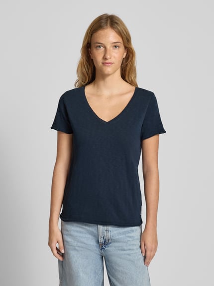 Marc O'Polo DENIM Regular Fit T-Shirt aus reiner Baumwolle Marine 4