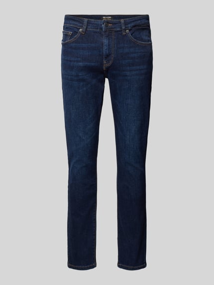 ONLY & SONS Regular Fit Jeans im 5-Pocket-Design Modell 'LOOM' Dunkelblau 2