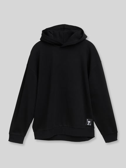 Tom Tailor Denim Relaxed Fit Hoodie aus Baumwoll-Mix mit Peanuts Motiv-Print Black 2