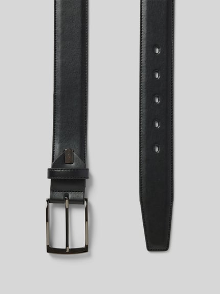 LLOYD Men's Belts Ledergürtel mit Dornschließe Black 3