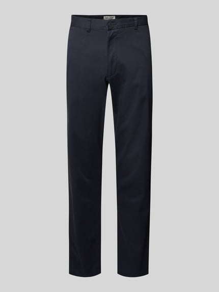 JACK & JONES Chino o kroju relaxed fit z kieszeniami z tyłu model 'KANE' Granatowy 2