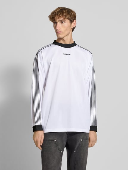 adidas Originals Shirt met lange mouwen en ribboorden Wit - 4