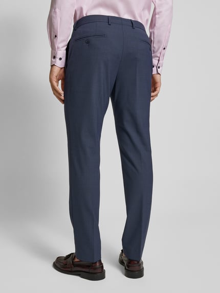 Pierre Cardin Spodnie do garnituru o kroju slim fit w kant model ‘Ryan’ Granatowy 5