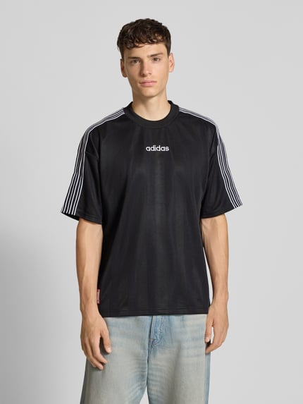 adidas Originals T-Shirt mit Label-Stitching Black 4