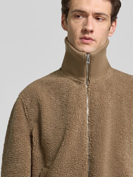 DRYKORN Jas met opstaande kraag en ritssluiting model 'GRALON' Beige - 3