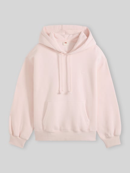 Levi's® Relaxed Fit Hoodie aus Baumwoll-Mix Rosa 2