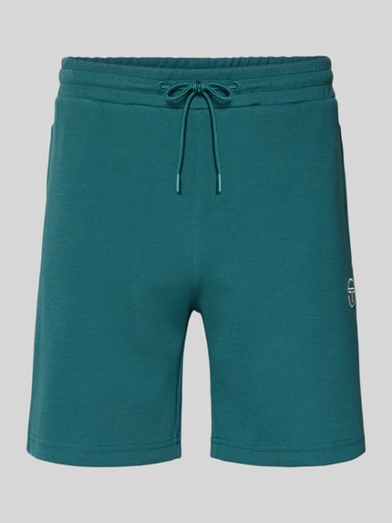 Shorts mit Logo-Stitching Modell 'EGEO' Shop The Look MANNEQUINE