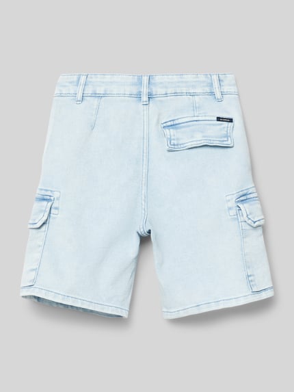 Garcia Korte jeans met cargozakken Blauw - 3