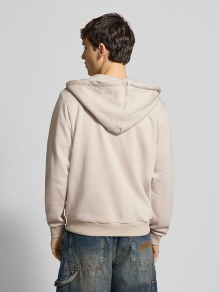 JACK & JONES Sweatjacke mit Kapuze Modell 'BRADLEY' Beige 5