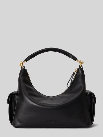 Lauren Ralph Lauren Handtas van echt rundleer Zwart - 3