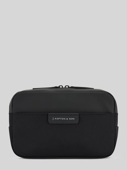 Kapten & Son Bauchtasche mit wasserfestem Reißverschluss Modell 'BERGEN PRO CROSSBODY' Black 1
