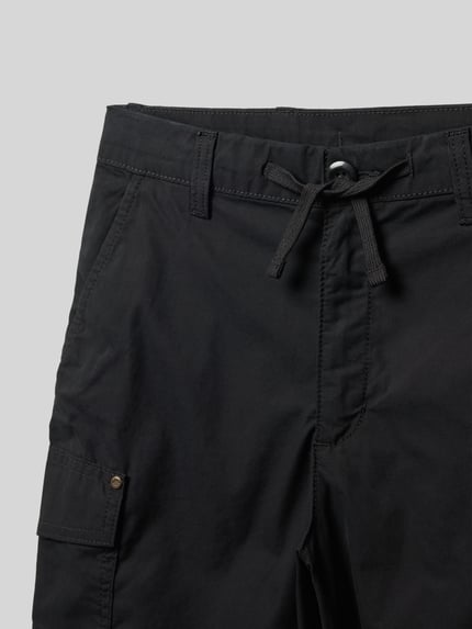 Champion Regular fit korte cargobroek met tunnelkoord Zwart - 2