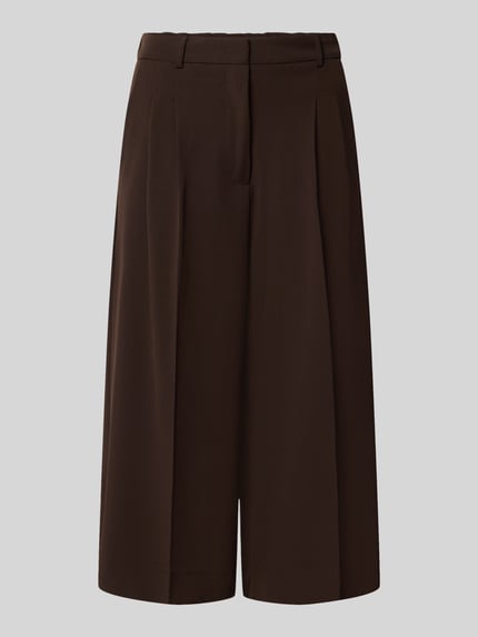 Culotte met persplooi en biezen Shop The Look MANNEQUINE