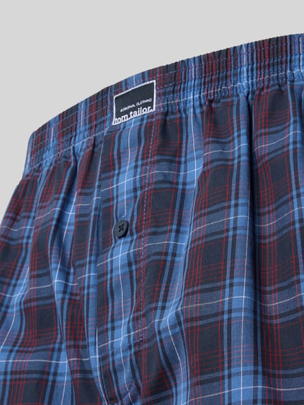 Tom Tailor Boxershorts mit Knopfleiste im 2er-Pack Marine 2