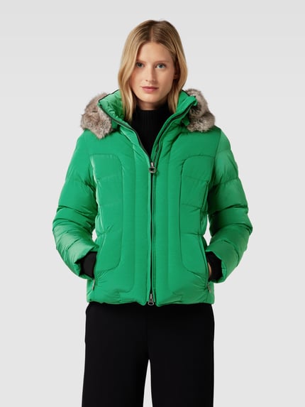 Wellensteyn Shaped Fit Steppjacke mit Kunstfell Modell 'ASTORIA' Apfel Melange 4