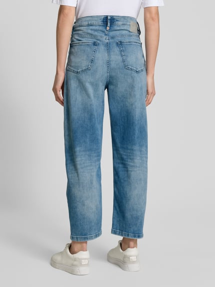 DRYKORN Mom fit jeans in 5-pocketmodel, model 'FLOWN' Blauw - 5