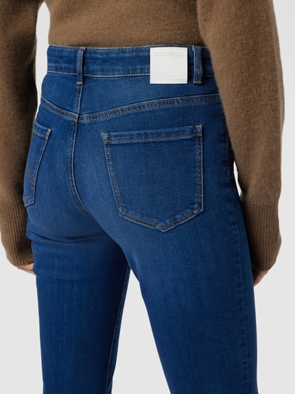 Marc Cain Jeansy o kroju skinny fit z 5 kieszeniami Jeansowy niebieski 3