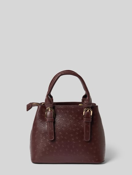 Valentino Bags Henkeltasche mit abnehmbarem Schulterriemen Dunkelbraun 3