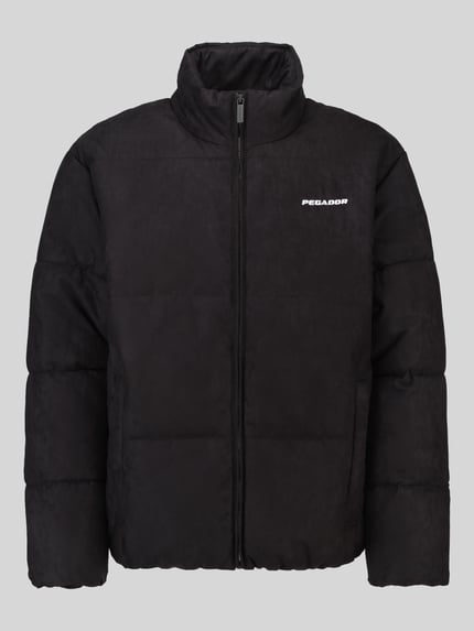 PEGADOR Pufferjacke mit Logo-Schriftzug Modell 'SIDAN' Black 2