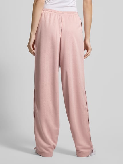 HUGO Blue Sweatpants met elastische band, model ‘Nicole’ Lichtroze - 5