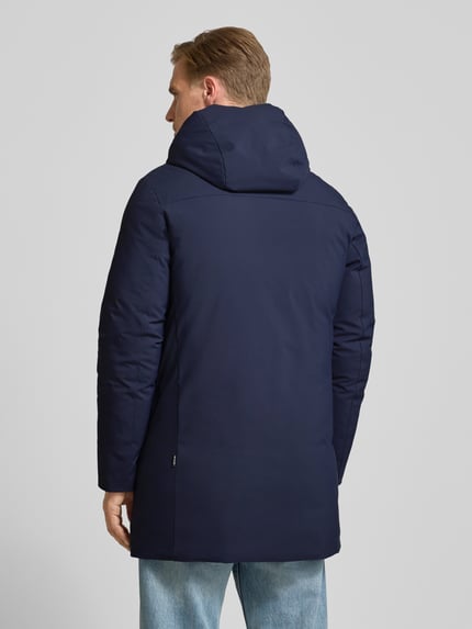 Save The Duck Parka o kroju regular fit z kapturem model „WILSON” Granatowy 5