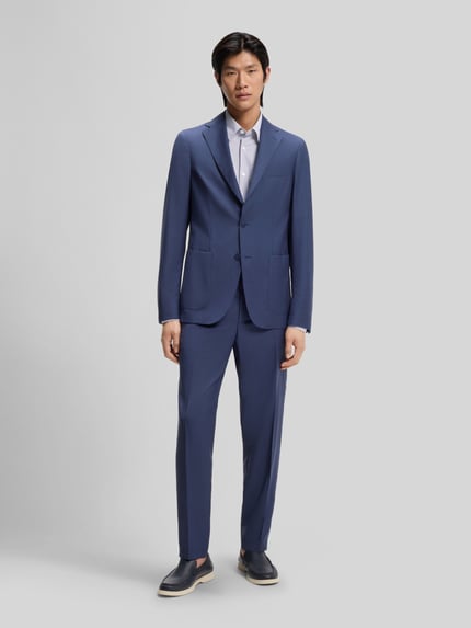 BOSS Regular Fit Businesshemden aus Stretch-Jersey Weiss 1