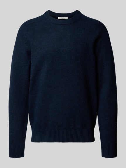 Regular Fit Strickpullover mit Alpaka-Woll-Anteil Modell 'RAI' Shop The Look MANNEQUINE
