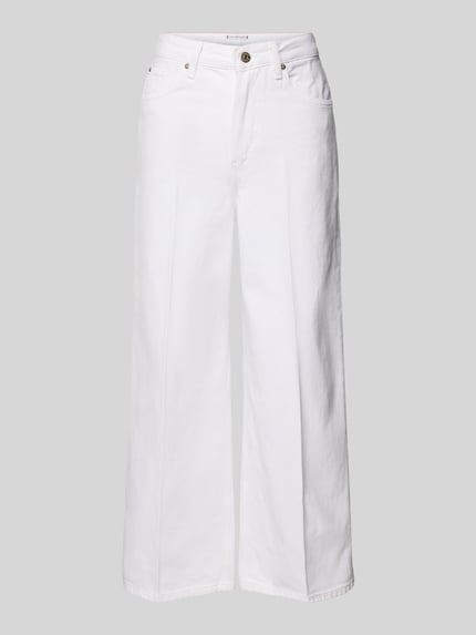 Tommy Hilfiger Wide Leg Jeans aus reiner Baumwolle Weiss 2