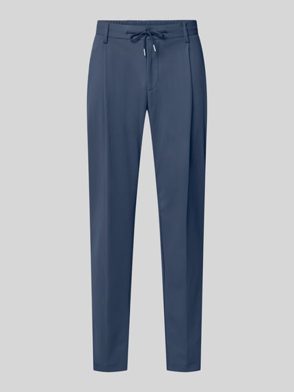 Regular Fit Hose mit Tunnelzug und Eingrifftaschen Shop The Look MANNEQUINE