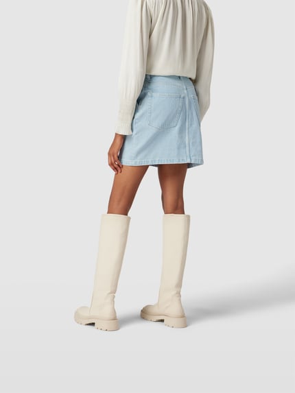 Nanushka jeansrok met steekzakken Lichtblauw - 5