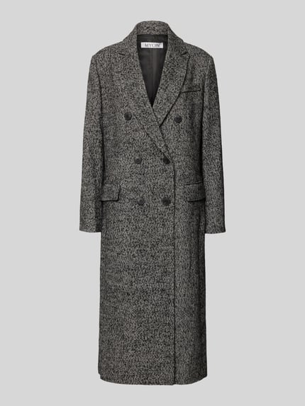 Relaxed Fit Mantel mit Woll-Anteil Shop The Look MANNEQUINE