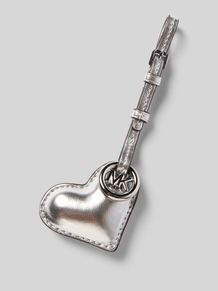 MICHAEL Michael Kors Anhänger mit Dornschließe und Label-Applikation Silber 1