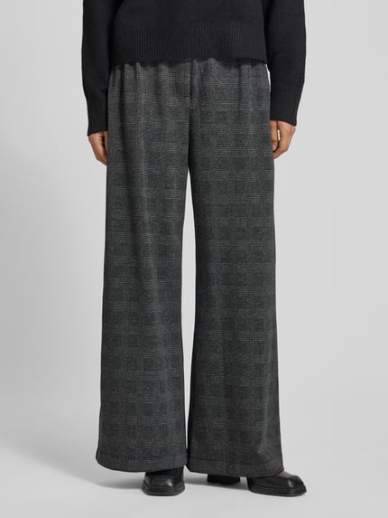 Apricot Stoffen broek met elastische band Antraciet - 4