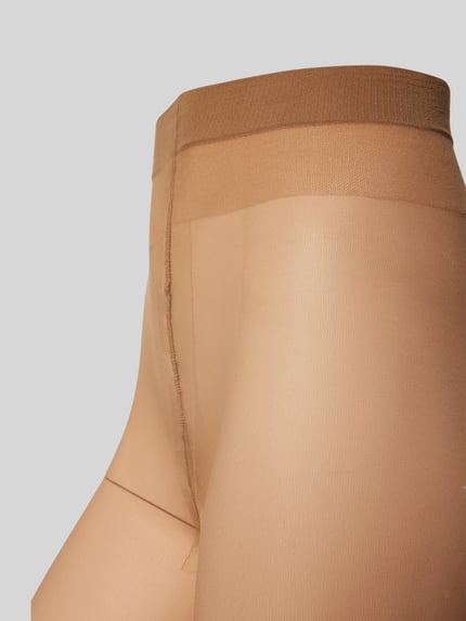 camano 20 DEN Strumpfhosen mit elastischem Bund Modell 'Basic' im 2er-Pack Sand 2