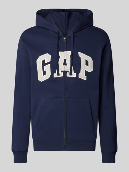GAP Sweatjacke mit Logo-Schriftzug Marine 1