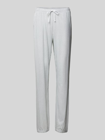 Spodnie od piżamy o kroju regular fit z mieszanką bawełny i wiskozy Shop The Look MANNEQUINE