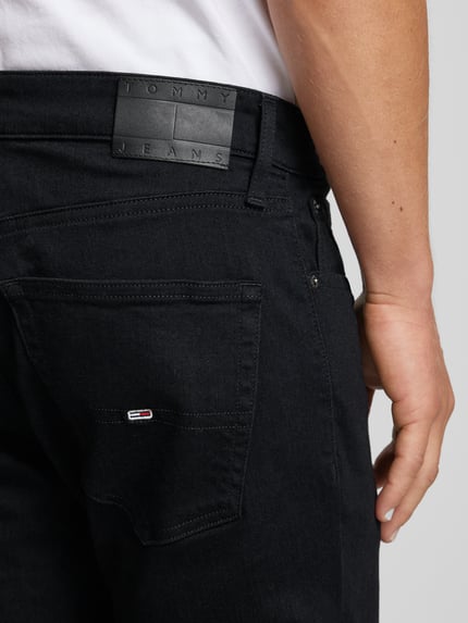 Tommy Jeans Slim fit jeans in 5-pocketmodel, model 'AUSTIN' Zwart - 3