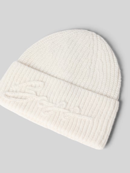 BOSS Orange Mütze mit Logo-Stitching Modell 'Lanie_hat' Offwhite 2