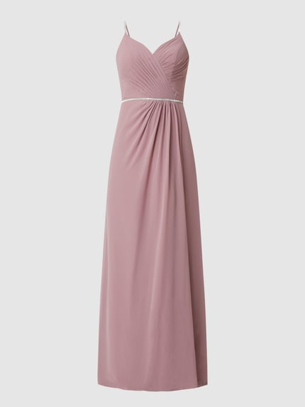 LUXUAR FASHION Abendkleid mit Ziersteinen Rosa 2