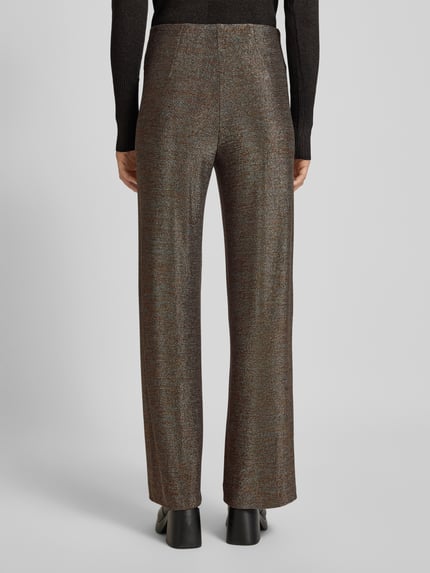 SEDUCTIVE Stoffen broek met elastische band, model 'Kimberly' Antraciet - 5