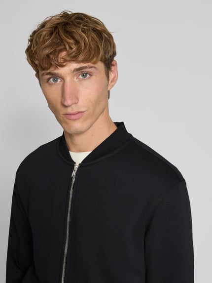 ONLY & SONS Regular Fit Sweatjacke aus Baumwoll-Mix Modell 'CERES' Black 3