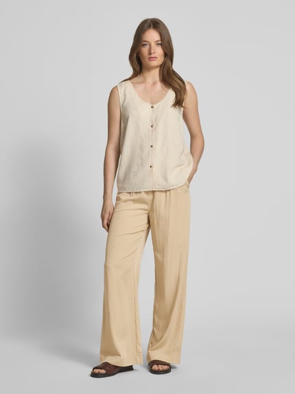 Soyaconcept Stoffhose mit Eingrifftaschen Modell 'PAIGE' Beige 1