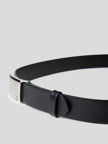 Tommy Hilfiger Ledergürtel mit Pinschließe Black 2