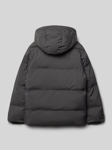 JACK & JONES Regular Fit Steppjacke mit Kapuze Modell 'Kaito' Graphit 3