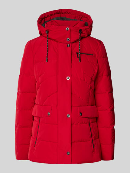 Gil Bret Steppjacke mit Reißverschlusstaschen Rot 2