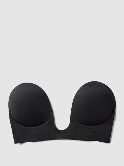 MAGIC Bodyfashion Push-Up-BH mit selbstklebendem Design Modell 'Luve Bra' Black 1
